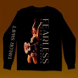 Taylor Swift Fearless TV In My Best Dress Long Sleeve Tee XL BNWT